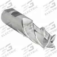 CLEVELAND Square End Mill: High Speed Steel, 4 Flute, 7/8" Mill Dia, 1" LOC, 3-1/4" OAL (MPN C75021)