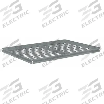 TENNSCO Shelf: 42 in x 24 in, 900 lb Load Capacity, Steel, 5 ga Decking, Gray - Wire Decking Shelf Kits for Boltless Shelving