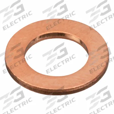 APPROVED VENDOR Sealing Washer: M8 Screw Sz, Copper, Copper Seal, 8 mm Inside Dia, 14 mm Outside Dia - Single-Piece Sealing Washers