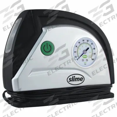SLIME 12-Volt Tire Inflator: 100 psi Max Air Pressure, 0 psi Min Air Pressure - 12V Tire Inflators