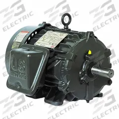 U.S. MOTORS General Purpose Motor: Flange Mount, Totally Enclosed Fan Cooled, 50 hp, 575V AC (MPN CD50P3G). Key specifications — Brand: U.S. MOTORS; Nameplate Voltage @ 60 Hz: 575V AC; Full Load Current @ 60 Hz: 47.0 A; Nameplate RPM @ 60 Hz: 1,190 RPM; Motor Enclosure: TEFC.
