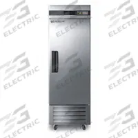 ACCUCOLD Freezer: Upright, 23 cu ft, -30°C to -15°C, Frost-Free Defrost Method, 31 in Overall Dp (MPN AFS23ML). Key specifications — Defrost Method: Frost-Free; Brand: ACCUCOLD; Door Hinge: Right.