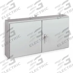 WIEGMANN Enclosure: Steel, 30 in x 42 in x 10 in, NEMA 12, Solid Cover, Hinged (MPN WA304210WF). Key specifications — Brand: WIEGMANN; Closure Method: Screws; Knockouts: Not Included.