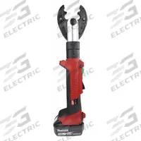 BURNDY Cordless Crimping Tool: 18 V, Die Head, 350 kcmil Max Copper, For W/X Dies, Scissor Head (MPN PATMD6LW). Key specifications — attr532196: Yes; attr557685: 8 AWG; attr557684: 8 AWG; attr557683: 350 kcmil; attr557682: 350 kcmil; attr532165: Makita 18V LXT; attr533563: Burndy; attr532179: Bare Tool.