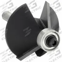 WESTWARD Chamfer Profile Router Bit: Fractional Inch, Carbide Tipped, 1 1/4 in Cutter Dia., 2 Flutes (MPN 16Y609). Key specifications — attr325197: WESTWARD.