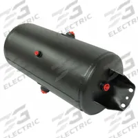 VELVAC Air Tank: 6.44 gal Tank Capacity, 125 psi Max Op Pressure, Horizontal, 29.5 in Overall Lg (MPN 035105). Key specifications — attr51589: SAE J10; attr51576: VELVAC.