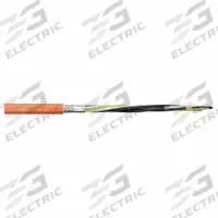 CHAINFLEX Motor Cable: 2 AWG, 1 Conductors, Order by the Foot, PVC Jacket, 1,000 V (MPN CF886-350-01). Key specifications — Conductor Material: Copper; Conductor Configuration: Single; Minimum Bend Radius Factor - Fixed: 8 x OD; Minimum Bend Radius Factor - Flexible: 12 x OD; Includes Ground: Yes; Minimum Bend Radius Factor - E-Chain: 15 x OD; Resistance Properties: Oil and Grease Resistant; Standards: EAC TC RU C-DE. ME77.B.01561.
