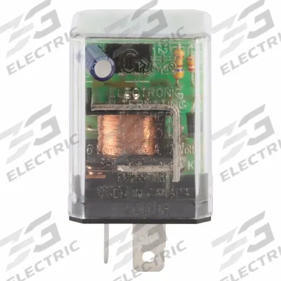 GROTE Automotive Flasher: 11-15V DC, 60 to 120, 1 Terminals, Flasher Relay - Flasher Relays