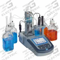 HACH Water Testing Equipment & Meters: Amperometric/Colorimetric/Potentiometric, 2, 2, 50/60 Hz (MPN AT1222.97). Key specifications — Calibration Type: Titrant Calibration; Manufacturer Part Number: AT1222.97; Operating Frequency: 50/60 Hz; Calibration Alerts: User-Defined; Calibration Interval: User-Defined; Reagent Delivery Method: Automatic; Reagents and Solutions Included: None; Operating Voltage: 100 to 240V AC.
