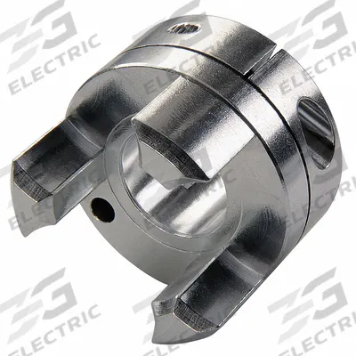 RULAND MANUFACTURING Jaw Coupling Hub: MJC57 Coupling Size, 57.2 mm Outside Dia, Metric - Zero-Backlash Curved Jaw Coupling Hubs