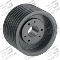 APPROVED VENDOR V-Belt Pulley: 8V1600, 8 Groove, 16 in OD, Bushed Bore, J, For 8V/8VX Belt Section (MPN 88V1600J). Key specifications — Pulley Industry Number: 8V1600; Pitch Diameter: 16 in (8V); For Belt Section (broad, with similar types): 8V or 8VX.