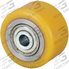 APPROVED VENDOR Caster Wheel: 2 5/8 in Wheel Dia., 1 9/16 in Wheel Wd, Polyurethane, Steel, Std, Tan (MPN VSTH 65/15K-BB0.5). Key specifications — Brand: APPROVED VENDOR; Wheel/Tread Color: Tan.