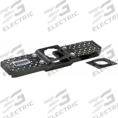 REESE Hitch Step: 3 1/2 in Overall Lg, 15 in Overall Wd, Stainless Steel Fasteners (MPN 7060200) - Fleet and Vehicle Maintenance