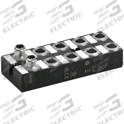 MURRELEKTRONIK IO-Link hub: 8 Output Ports, 5-Pole A-Coded M12 Female, 16 Digital Inputs - General Purpose Class A IO-Link Hubs