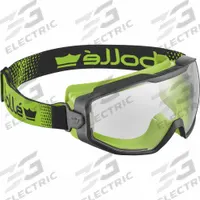 BOLLE SAFETY Safety Goggle: Clear Lens Color, Platinum, Indirect, Polyester/Spandex Band Material (MPN SPECTN11W). Key specifications — Band Material: Spandex; Brand: BOLLE SAFETY.