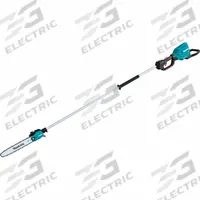 MAKITA Battery-Powered Pole Saw: 10 in Blade Lg, 8 ft to 8 ft Reach, 36 V, Includes: Tool Only (MPN XAU01ZB). Key specifications — attr977593: Pole Saw; attr988039: XAU01ZB; attr1030094: Yes.