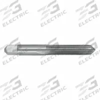 CLEVELAND Straight Flute Hand Tap: #10-24 UNC, H1 / 2B, 3 Flute, Plug Chamfer, High Speed Steel (MPN C54335)