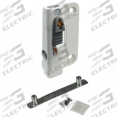 ANGEL VENTLOCK Window Opening Control Device: M56, 2 3/8 in Lg, 1 11/32 in Wd, Left-Hand, Gloss (MPN 829087). Key specifications — Color: White; Handing Orientation: Left-Hand; Material: Stamped Steel; Brand: ANGEL VENTLOCK; Control Type: Dual-Action; Finish: Gloss.