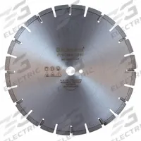 HUSQVARNA Diamond Saw Blade: Asphalt, 14 in Blade Dia., 1 in Arbor Size, Wet, For Large Flat Saw (MPN F780A-18). Key specifications — attr1097734: Wet; attr1097738: Large Flat Saw; attr1097751: HUSQVARNA.