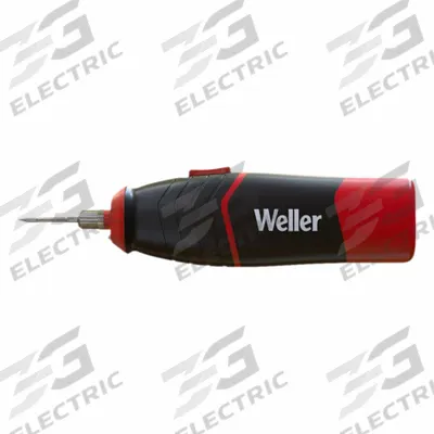 WELLER CORDLESS SOLDERING IRON: 4.5 W, 860°F, Conical Tip, 0.3 mm Tip Wd - Battery-Powered Soldering Irons