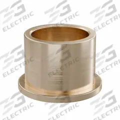 Flanged Sleeve Bearing: Bronze, SAE 841, 12 mm Bore, 15 mm OD, 12 mm Lg, -35°F to 300°F, 10 PK (MPN FFM1215-12B). Key specifications — System of Measurement: Metric; Material Grade: SAE 841; Flange Type: Flanged; Brand: OILITE.