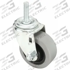 APPROVED VENDOR Stem Caster: Swivel, 3 in Wheel Dia., 1 1/4 in Wheel Wd, Polyurethane, Light Duty (MPN 32J887). Key specifications — Brand: APPROVED VENDOR; Thread Size: 7/16"-14; Roll Up: Swivel.