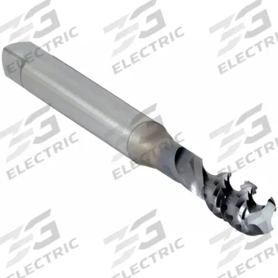 OSG Spiral Flute Tap: 1/4"-32 UNEF, H3 / 2B-3B, 2 Flute, Bottoming Chamfer - Spiral-Flute Taps for Steel & Stainless Steel
