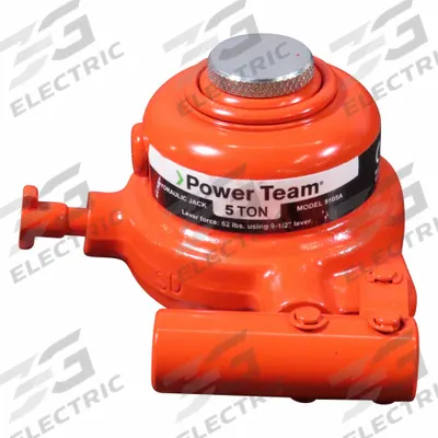 POWER TEAM Sidewinder Jack: 5 ton Load Capacity, 3 3/8 in Max Lift, ASME B30.1 - Miniature Bottle Jacks for Parts Repair