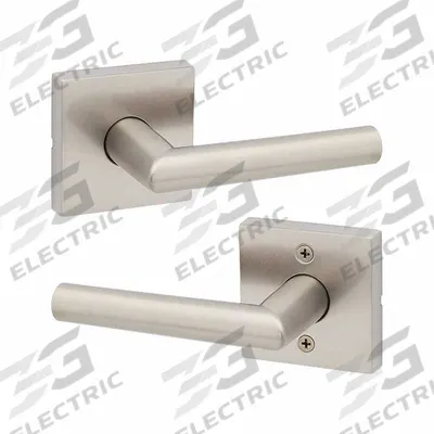 KWIKSET Door Lever Lockset: Passage Lever Locksets/Storeroom Lever Locksets, Nickel