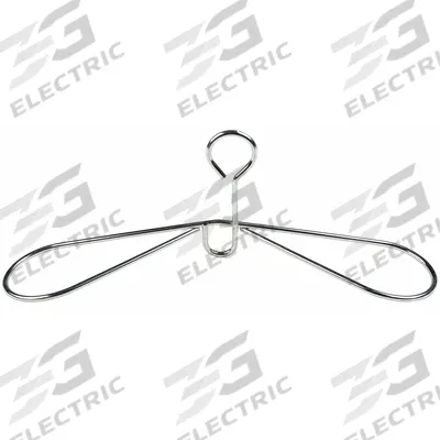 GROVES Closed Loop Coat Hanger: 17 5/8 in W x 4 in D x 6 in H (MPN DKH-C) - Coat & Glove Hangers