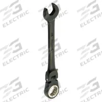 PROTO Combination Wrench: Alloy Steel, Black Chrome, 13 mm Head Size, 6 in Overall Lg, Flex (MPN JSCVM13F). Key specifications — attr309600: 13 mm; attr309611: Black Chrome; attr309610: Alloy Steel; attr309604: No; attr309612: No; attr309613: No; attr309615: No; attr324932: PROTO.