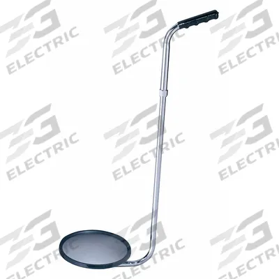 SEE ALL INDUSTRIES Inspection Mirror: 6 in Dia Mirror Size, Mirr. Mat. Glass - Standard Inspection Mirrors