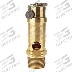 CONRADER Safety Valve: Soft Seat, 3/4 in (M)NPT Inlet (In.), 1/2 in (F)NPT Outlet (In.), Brass (MPN SRV530-3/4-CE-200). Key specifications — attr291993: Soft Seat; attr291998: Brass; attr292007: Silicone; attr292009: Brass; attr294753: CONRADER.