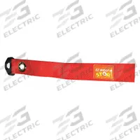 EZ WRAP 'N STOR Hook-and-Loop Cinch Strap: 10 in Lg, 5.00 in, 1.5 in Wd, Red, Reusable Wire Ties (MPN EZWRAPNGSTORL). Key specifications — Color: Red; Brand: EZ WRAP 'N STOR; Includes: Reusable Wire Ties; Max. Bundle Dia.: 5.00 in.