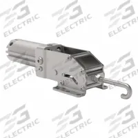 DE-STA-CO Pneumatic Toggle Clamp: 409 lbf Capacity, 1/8 in G (MPN 8051-E). Key specifications — Brand: DE-STA-CO.