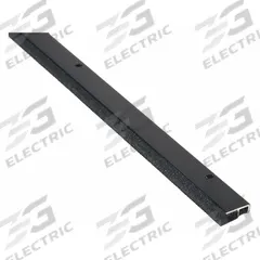 NATIONAL GUARD Door Weatherstripping: Flat Insert, 3 ft Lg, 1 1/16 in Wd, 1 1/16 in Ht (MPN 131NDKB-36). Key specifications — Insert Material: Neoprene; Flange Material: Aluminum; Brand: NATIONAL GUARD.