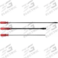 MAYHEW Non-Magnetic Screwdriver Set: 1-10 Pieces, 3 Pieces, Phillips/Slotted Tip, Molded Grip, Box (MPN 37343). Key specifications — attr1205274: MAYHEW; attr1205269: 5/16 in.