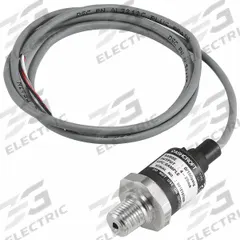 Pressure Transmitter: 0 psi to 7,500 psi, 1 to 5V DC, Cable & Wire Leads, 1/4 in Male NPT, IP67 /4X (MPN G17M0215F27500#). Key specifications — Accuracy: ±0.5%; NEMA Rating: 4X; Burst Pressure: 5x Range; Calibration Certificate Included: No NIST-Traceable Calibration Certificate Included; IP Rating: IP67; Housing Material: Nylon; Output: 1 to 5V DC; Overpressure: 1.5x Range.