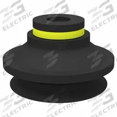PIAB Vacuum Pad: Bellows, w/o Adapter, 5.08 mm Pad Dia, Food Grade Silicone Rubber, Clear, 50A (MPN B30-2.21). Key specifications — attr1019136: B30-2.21; attr1019138: PIAB; attr1019139: 50A.