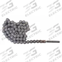 DAYTON Roller Chain: 1/2 in Overall Ht, 1/2 in H x 3/4 in W x 1/2 in D, 33 1/2 in Overall Lg, Steel (MPN MH29PH1502G). Key specifications — Compatible Grainger Part Number: 29PH15; Manufacturer Part Number: MH29PH1502G; Accessory Type: Roller Chain; Compatible with Product Type: Drum Truck.