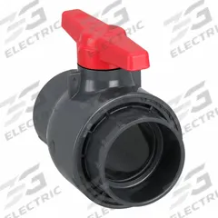 SPEARS Manual Two-Way Ball Valve: 4 in, PVC, Straight, Socket x Socket, 150 psi Max. Pressure (CWP) (MPN 2122-040). Key specifications — attr1008170: SPEARS; attr1017899: Tee.
