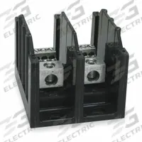 BUSSMANN Power Distribution Block: Open, Lug, Lug, 14 AWG – 2/0 AWG For Line Side Wire Sizes (MPN 16321-2). Key specifications — attr1361688: Surface; attr1308686: BUSSMANN; attr1361672: Aluminum.