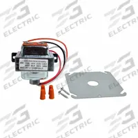ROBERTSHAW Class 2 Transformer: 50 VA Power Rating, 120V AC/208V AC/240V AC, 28V AC, Primary Fuse (MPN 620-501). Key specifications — Brand: ROBERTSHAW; Connection - Primary: Wire Lead; Connection - Secondary: Screw Terminal; Input Voltage: 240V AC; Mounting: Foot; Output Voltage: 28V AC.