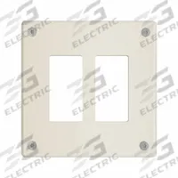 LEGRAND Wall Plate: Decorator-Rocker, 2 Gang, Ivory, Jumbo Size (MPN WSP32G2IVYPS). Key specifications — Brand: LEGRAND; Material: Stainless Steel; Includes: Allen Head Screws.