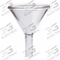 APPROVED VENDOR Funnel: Borosilicate Glass, 100 mm, 18 mm, 30 mm Stem Lg, Colorless (MPN 29020-100). Key specifications — attr1372202: Funnel; attr1372195: Colorless; attr1372208: APPROVED VENDOR.