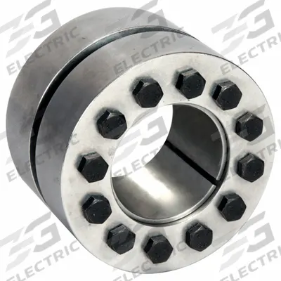 CLIMAX METAL PRODUCTS Keyless Rigid Coupling: For Round Shaft Type, 78 mm Coupling Lg - Keyless Locking Rigid Couplings