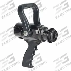 VIPER Fire Hose Nozzle: Solid Bore, I230024. Key specifications — Product Type: Nozzle; Thread Type: NST; Base Type: Swivel; Body Material: Aluminum; Activates By: Shutoff Handle; Nozzle Option: Solid Bore; Spray Pattern: Straight Stream; Brand: VIPER.
