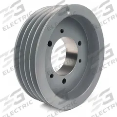 APPROVED VENDOR V-Belt Pulley: 5V750, 4 Groove, 7.5 in OD, Bushed Bore, SF, For 5V/5VX Belt Section (MPN 5V754). Key specifications — Pulley Industry Number: 5V750; Pitch Diameter: 7.5 in (5V); For Belt Section (broad, with similar types): 5V or 5VX.