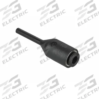 LEGRIS Push-Fit Adapter Fitting: 6 mm OD x 8 mm OD Size, Push-to-Connect x Push-to-Connect - Nylon & Nickel-Plated Brass Tube Fittings
