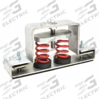 MASON Floor-Mount Vibration Isolator: Spring, 1,020 lb Capacity, 5 1/8 in Ht, 2 1/2 in Wd, Red (MPN 5XR64). Key specifications — Brand: MASON; Spring Color: Red.